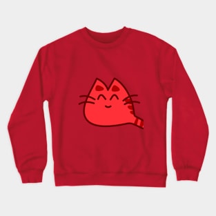 happy cat Crewneck Sweatshirt